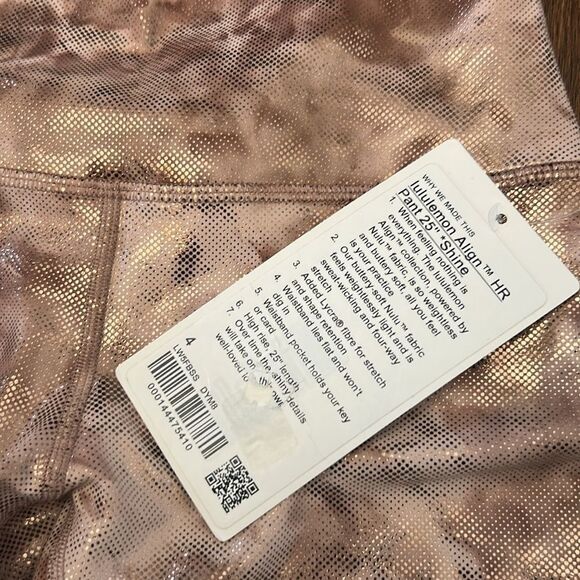 NWT lululemon Align™ HR Pant 25"  - Shine - Picture 3 of 3